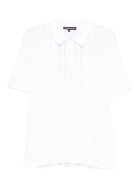 Michael Kors ribbed polo shirt