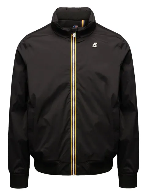 K-Way zip-fastening high-neck jacket