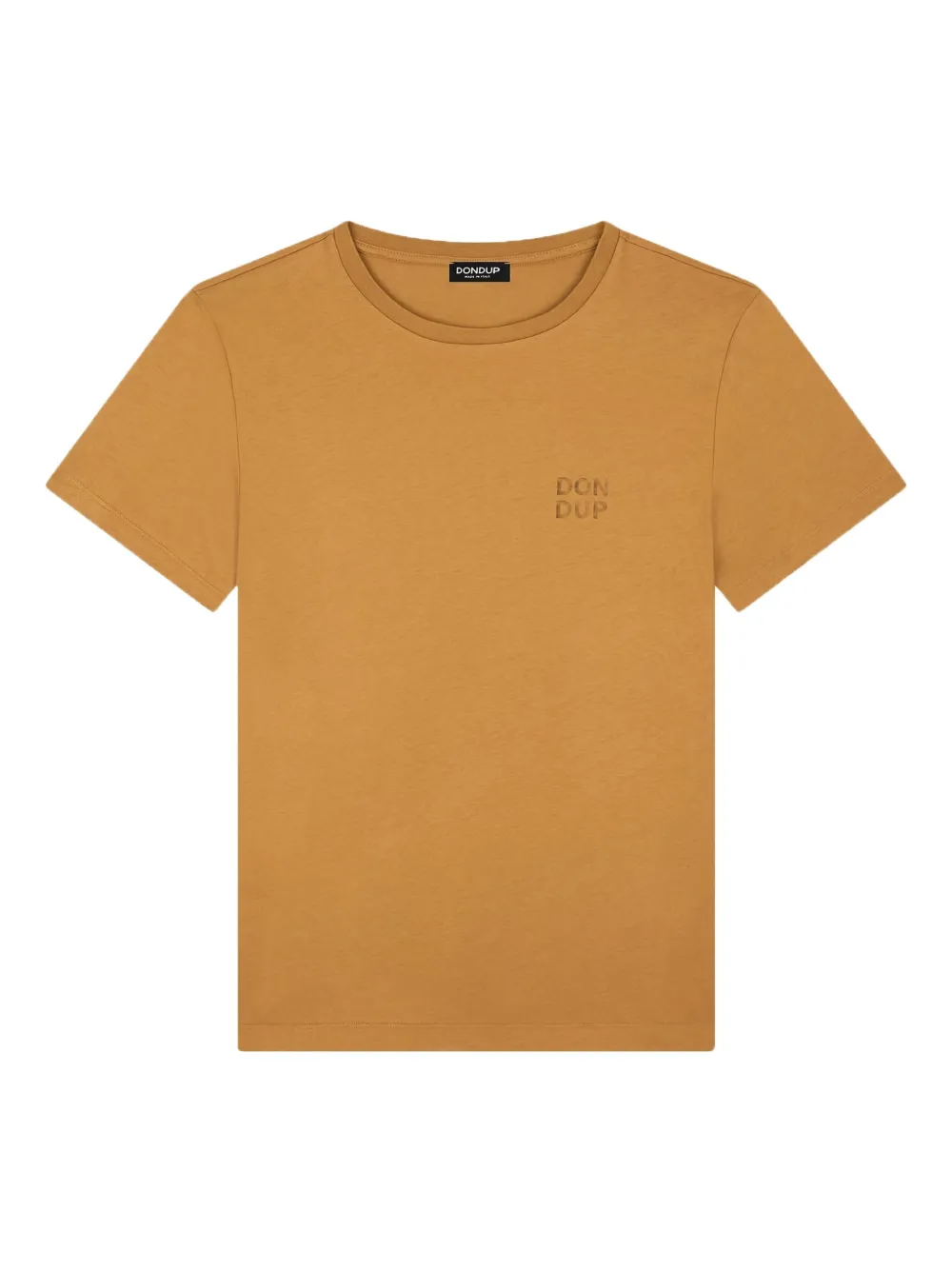 DONDUP T-shirt met logoprint Bruin
