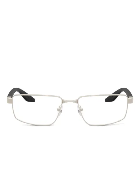 Prada Linea Rossa rectangular-frame glasses