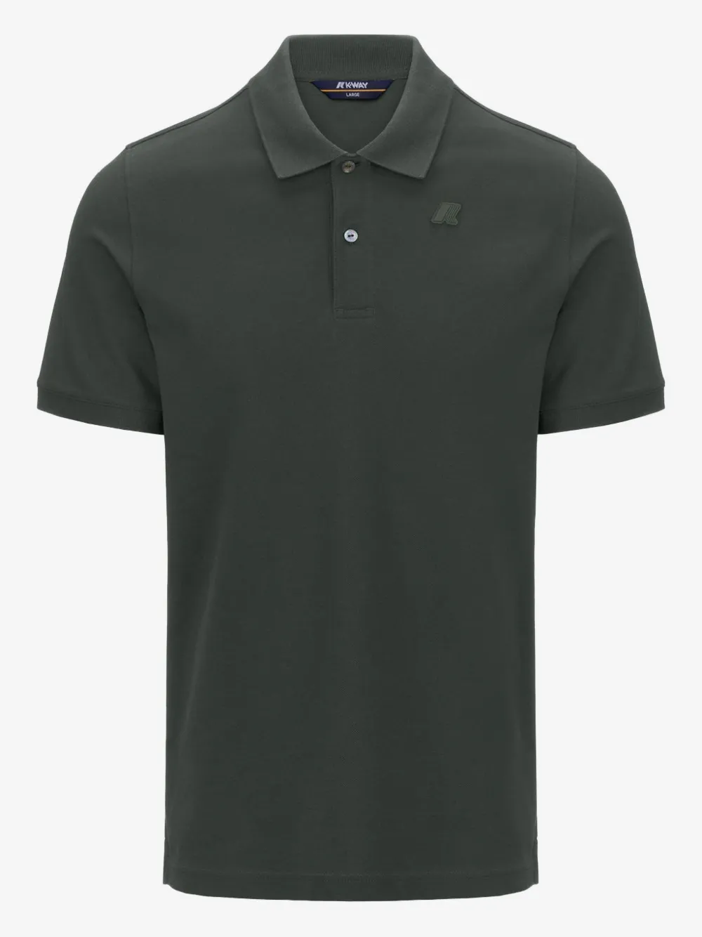 K-Way polo à patch logo | vert | Image 1