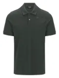 K-Way logo-patch polo shirt - Green