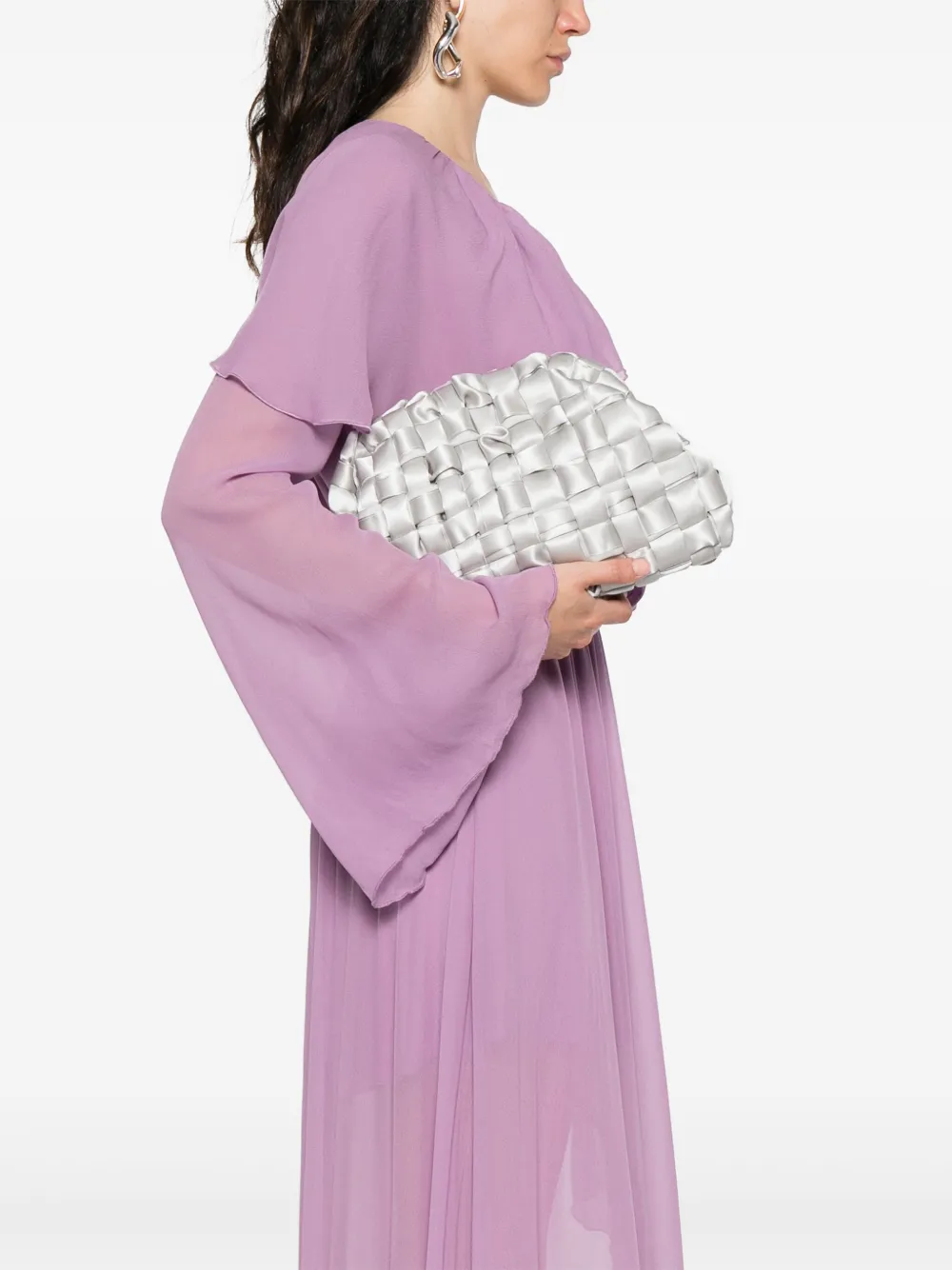 Maria La Rosa Game mini-clutch - Grijs