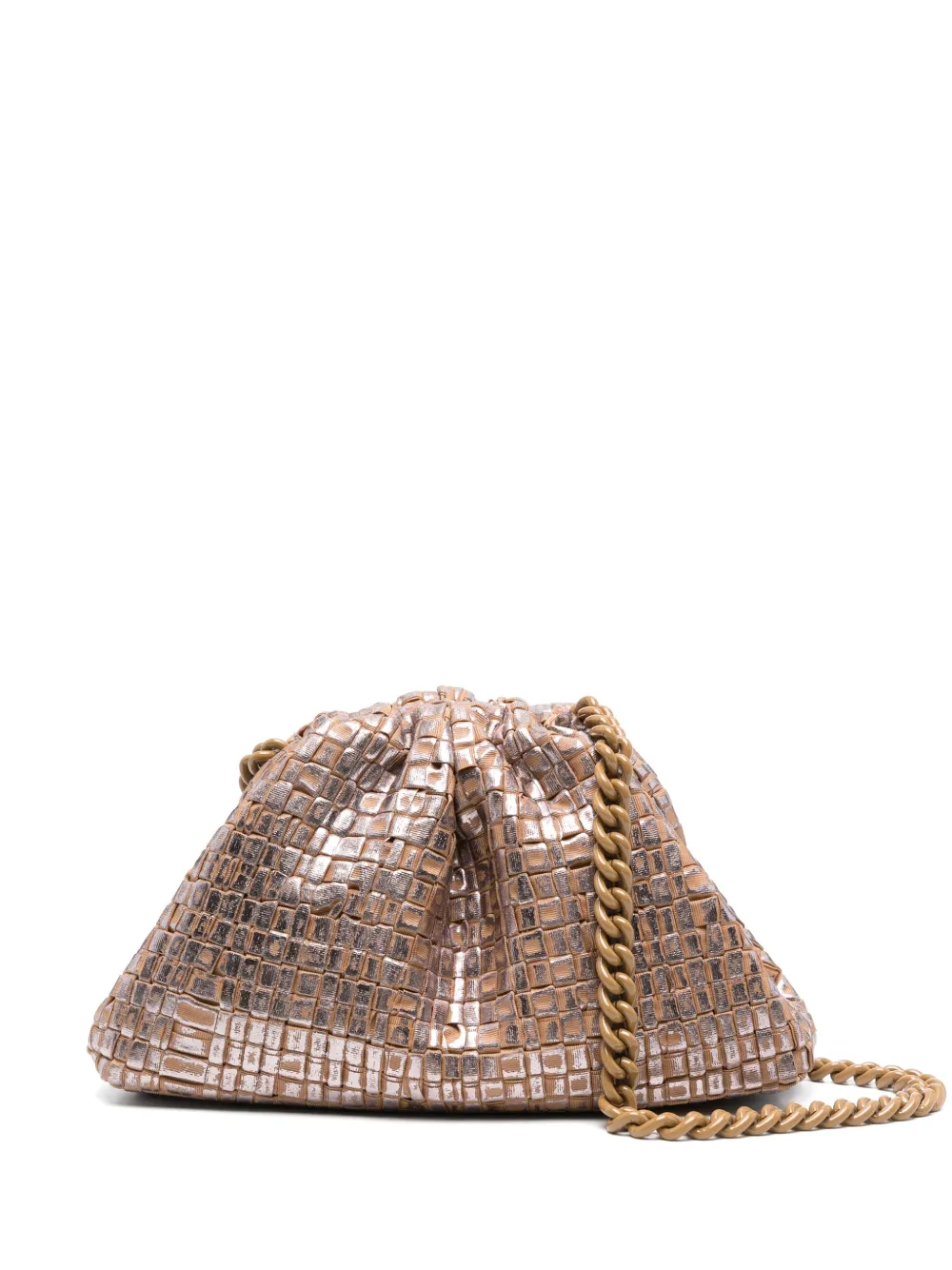 Maria La Rosa mini Game clutch bag | Pink | Image 1