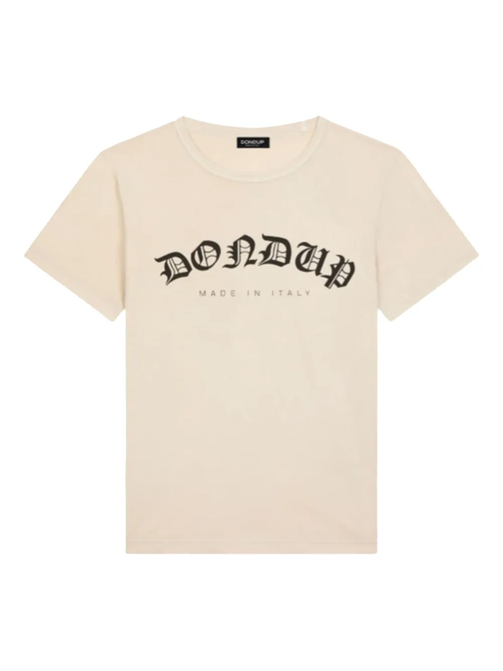 DONDUP T-shirt met logoprint Beige