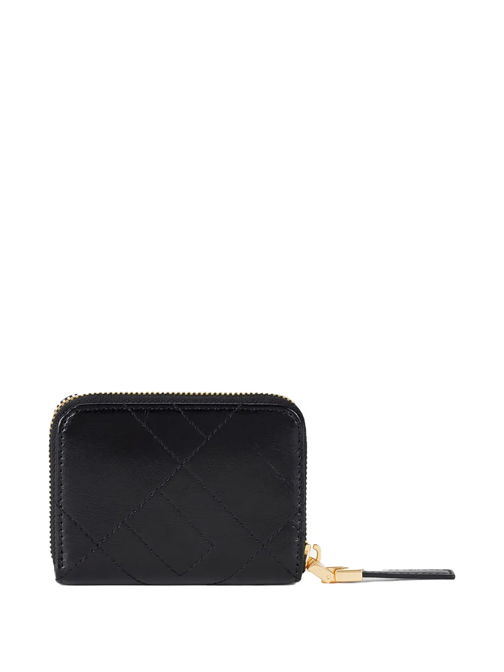 Elisabetta Franchi quilted zip-around wallet - Zwart