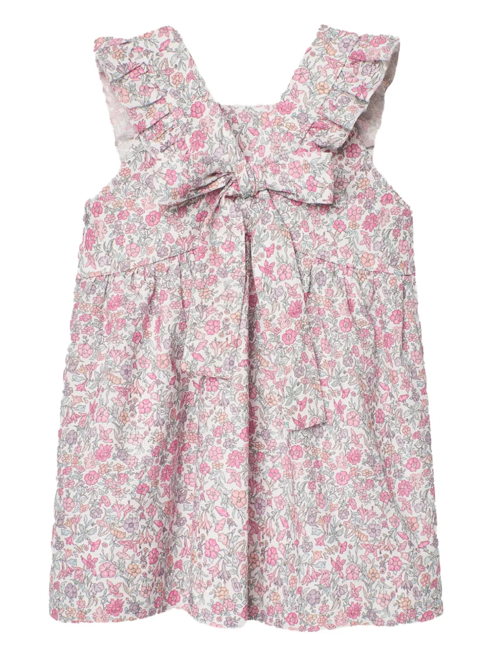 Paz Rodriguez floral-print dress Roze