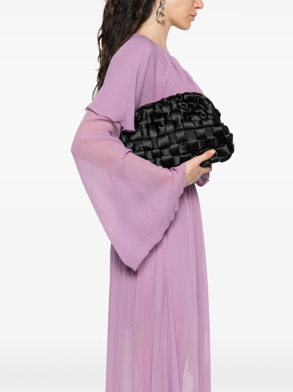 Maria La Rosa Game mini-clutch - Zwart