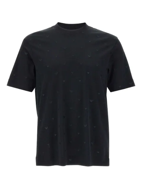 Emporio Armani logo-embroidered T-shirt