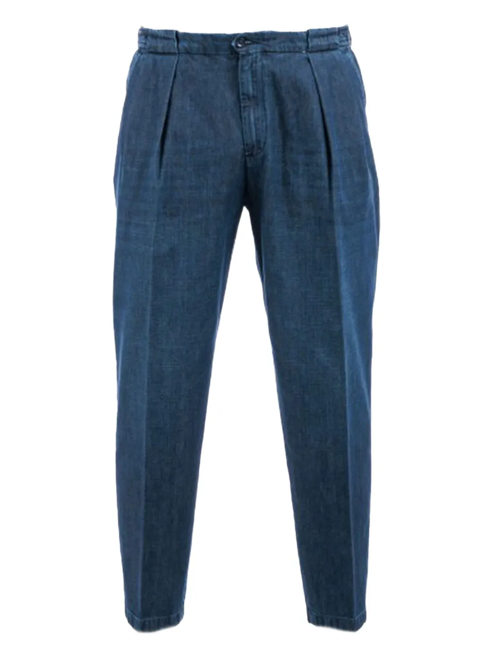 Briglia 1949 pantalon à design plissé | bleu | Image 1