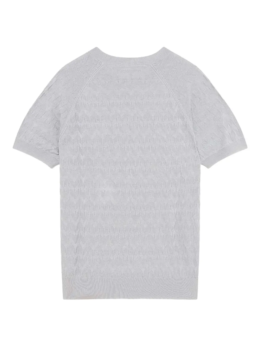 Patrizia Pepe textured raglan-sleeve t-shirt | T-Shirts | Image 2