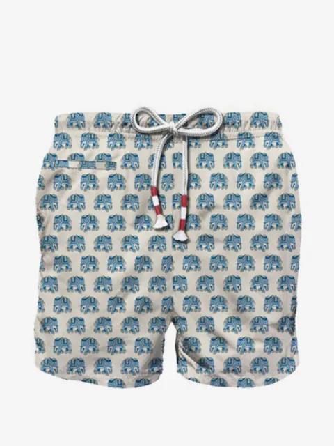 MC2 Saint Barth elephant-print swim shorts