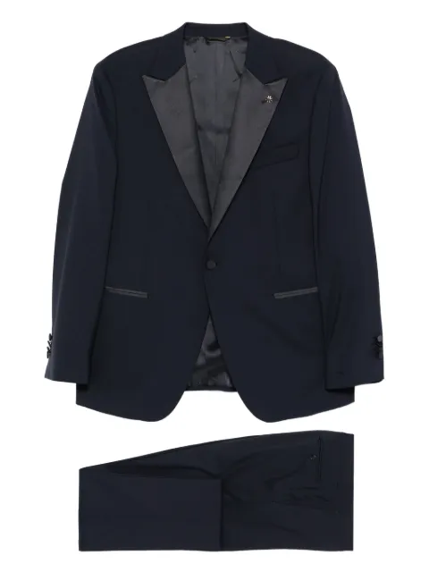 Manuel Ritz welt-pockets single-breasted suit