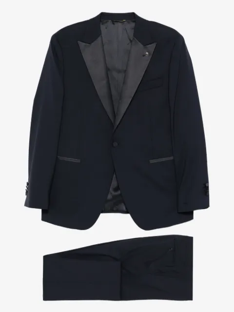 Manuel Ritz welt-pockets single-breasted suit