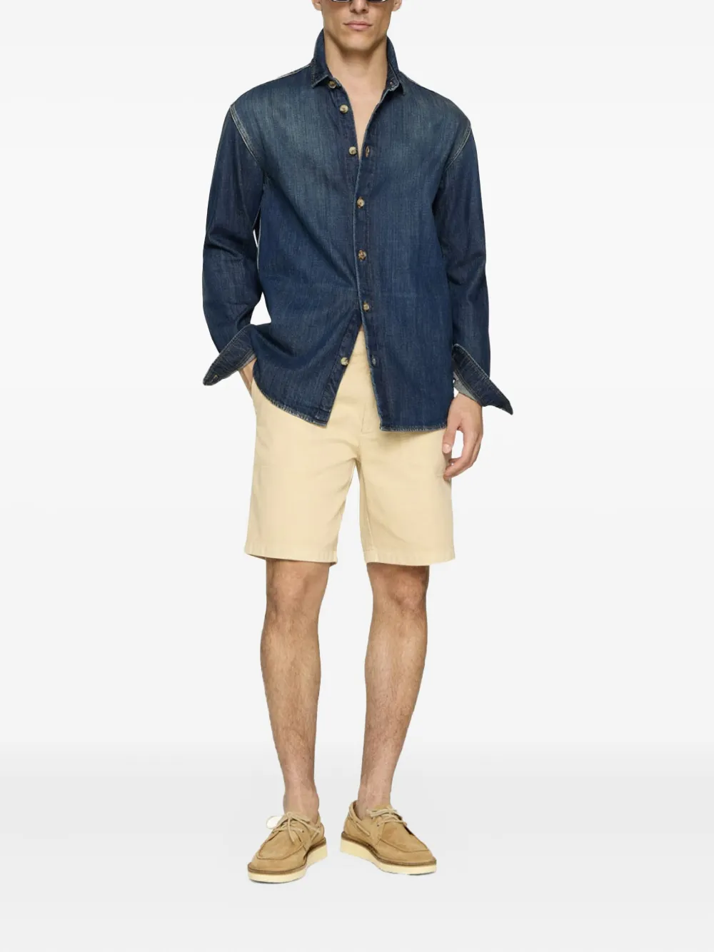 DONDUP patch-pocket shorts | Khaki Shorts | Image 2
