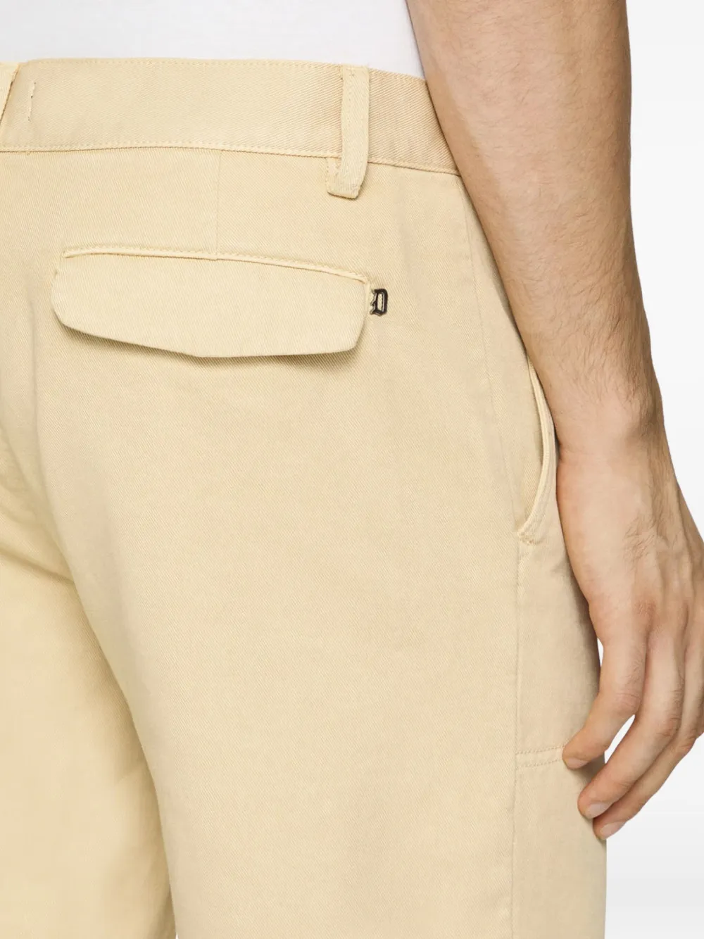 DONDUP Shorts met opgestikte zak Beige