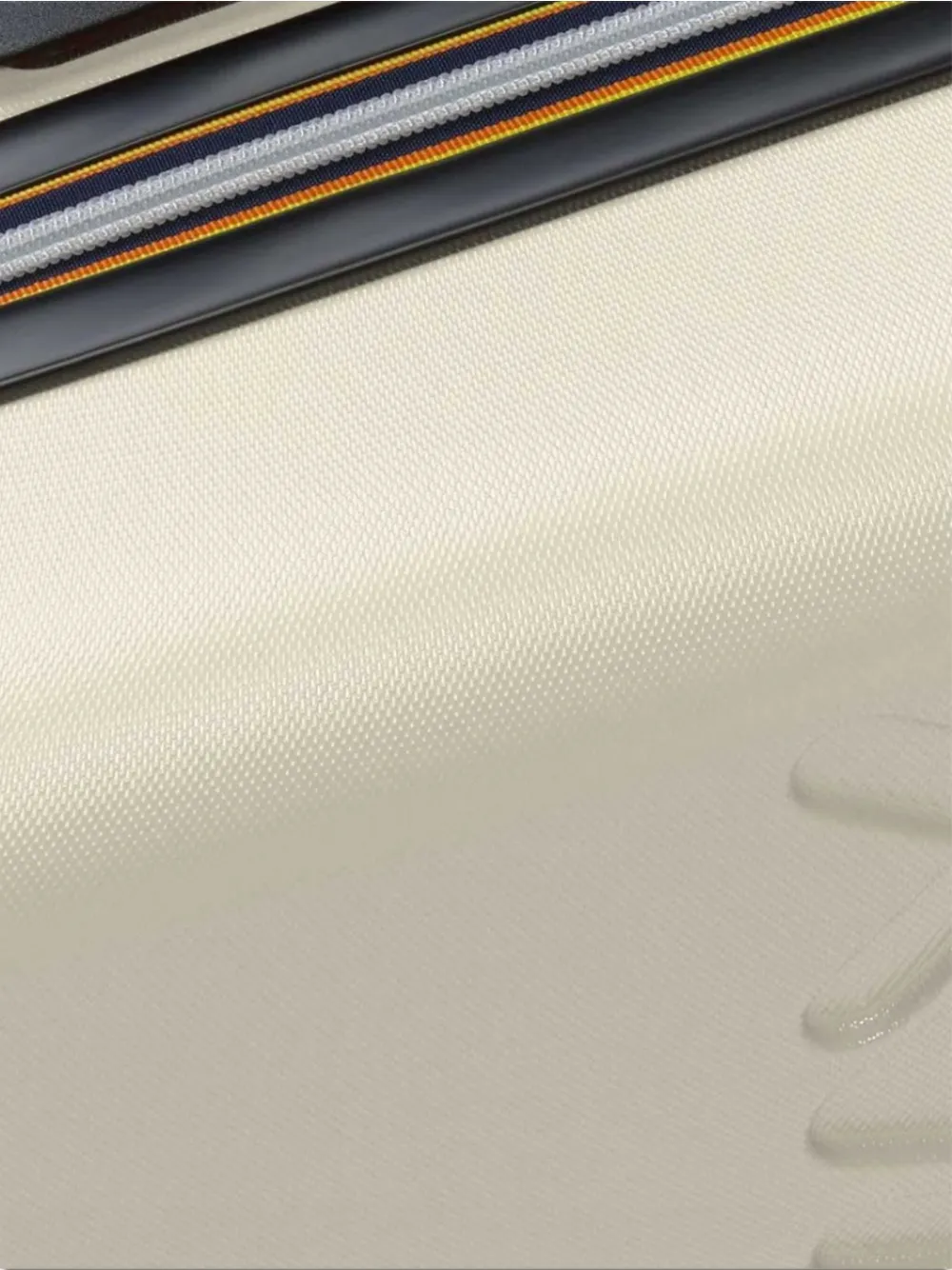 K-Way Koffer met logo-reliëf Beige