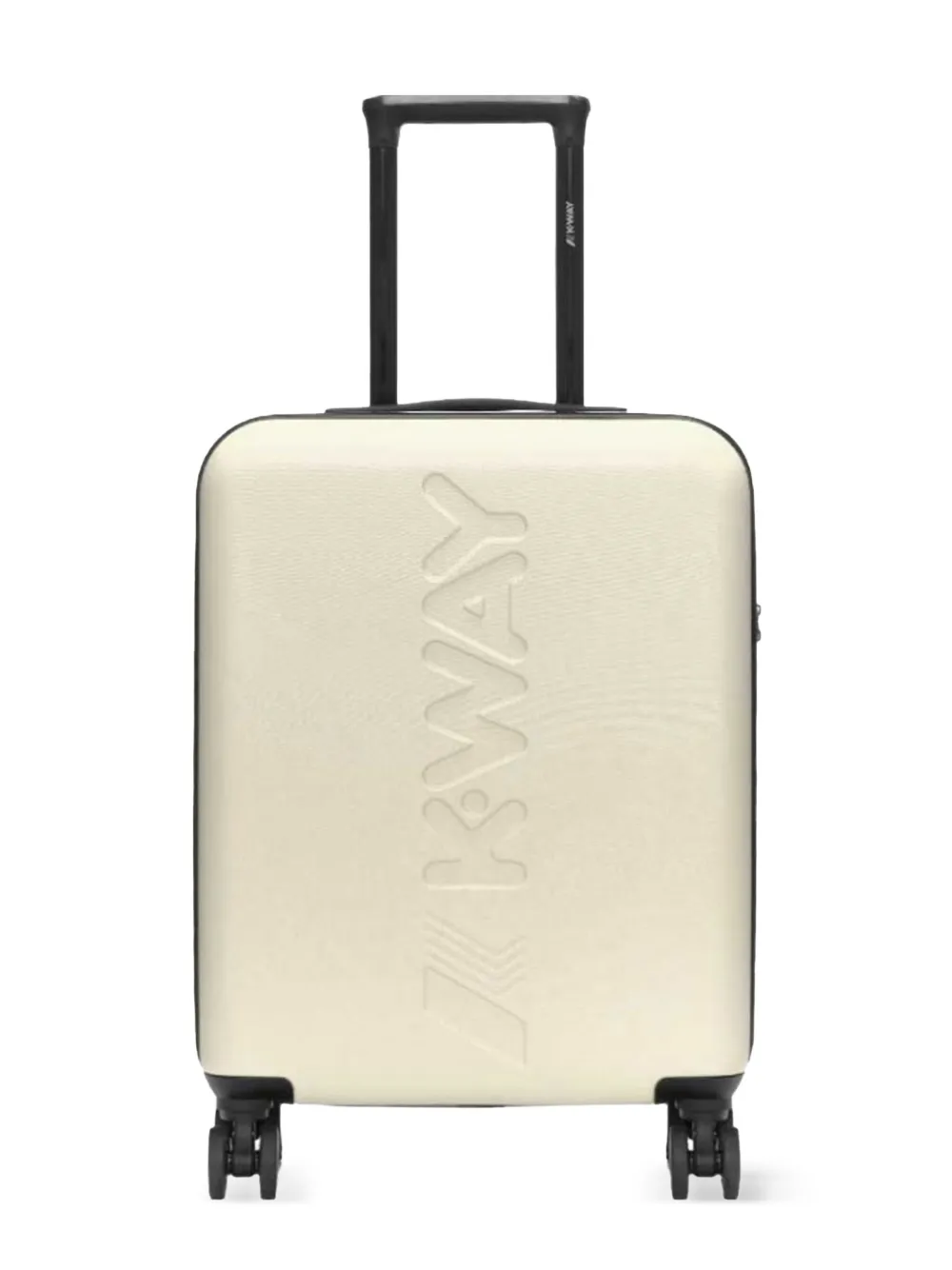 K-Way logo-embossed suitcase | Neutrals | Image 1