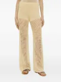 MC2 Saint Barth Alva crochet-detail trousers - Neutrals