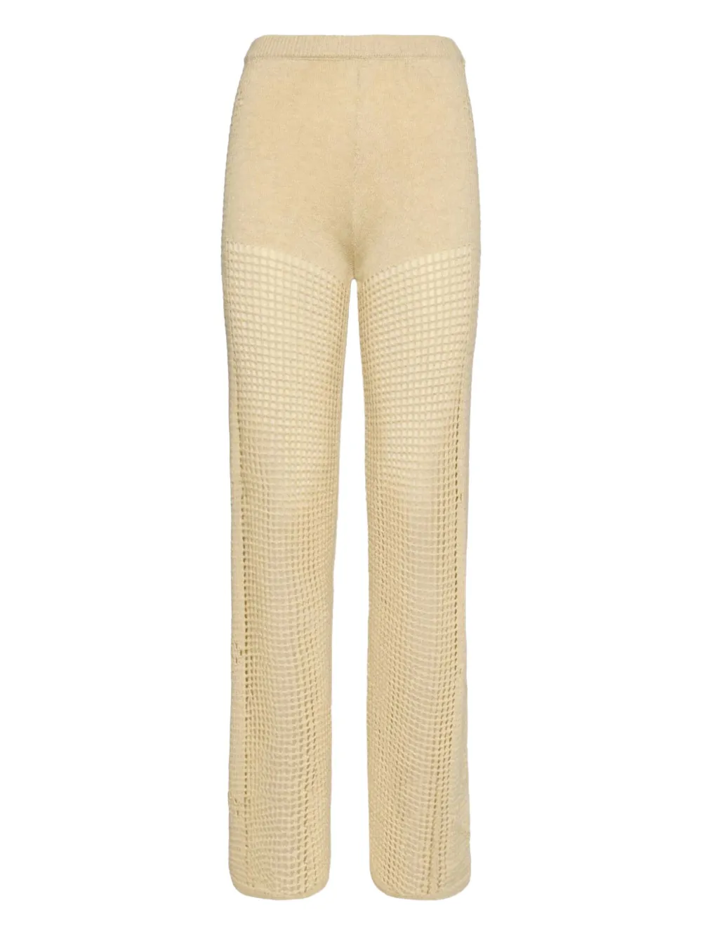 MC2 Saint Barth Alva broek met gehaakt detail Beige