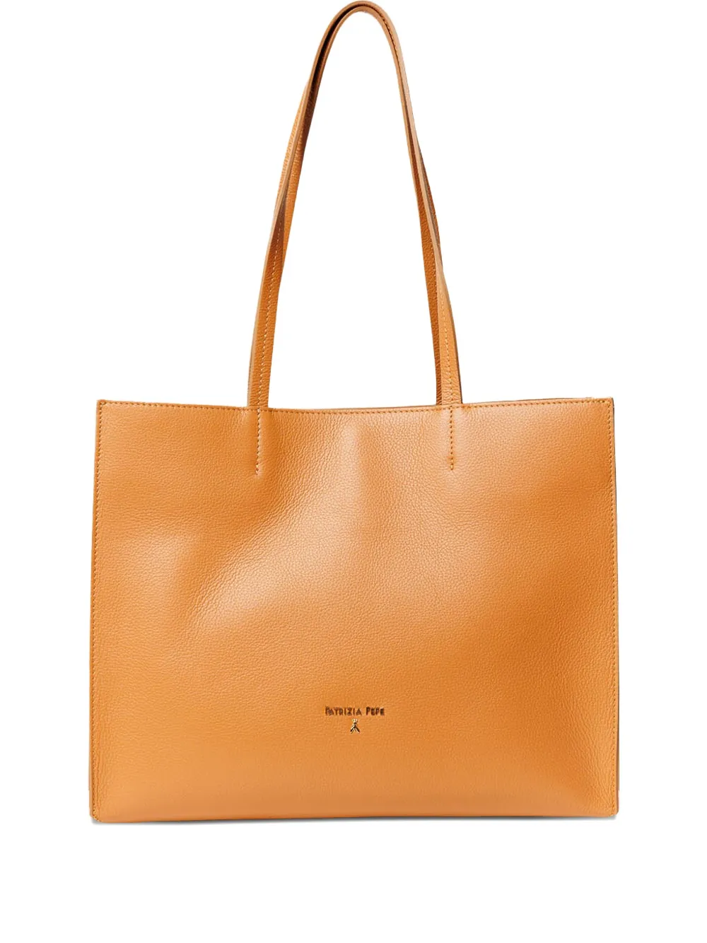 Patrizia Pepe leather tote bag | Orange | Image 1