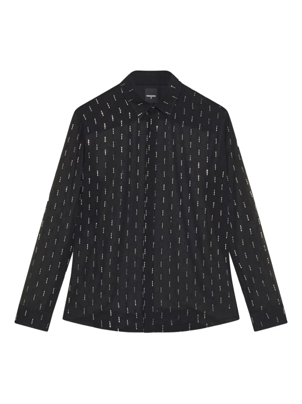 Patrizia Pepe sequins-embellishment shirt | Black | Image 1
