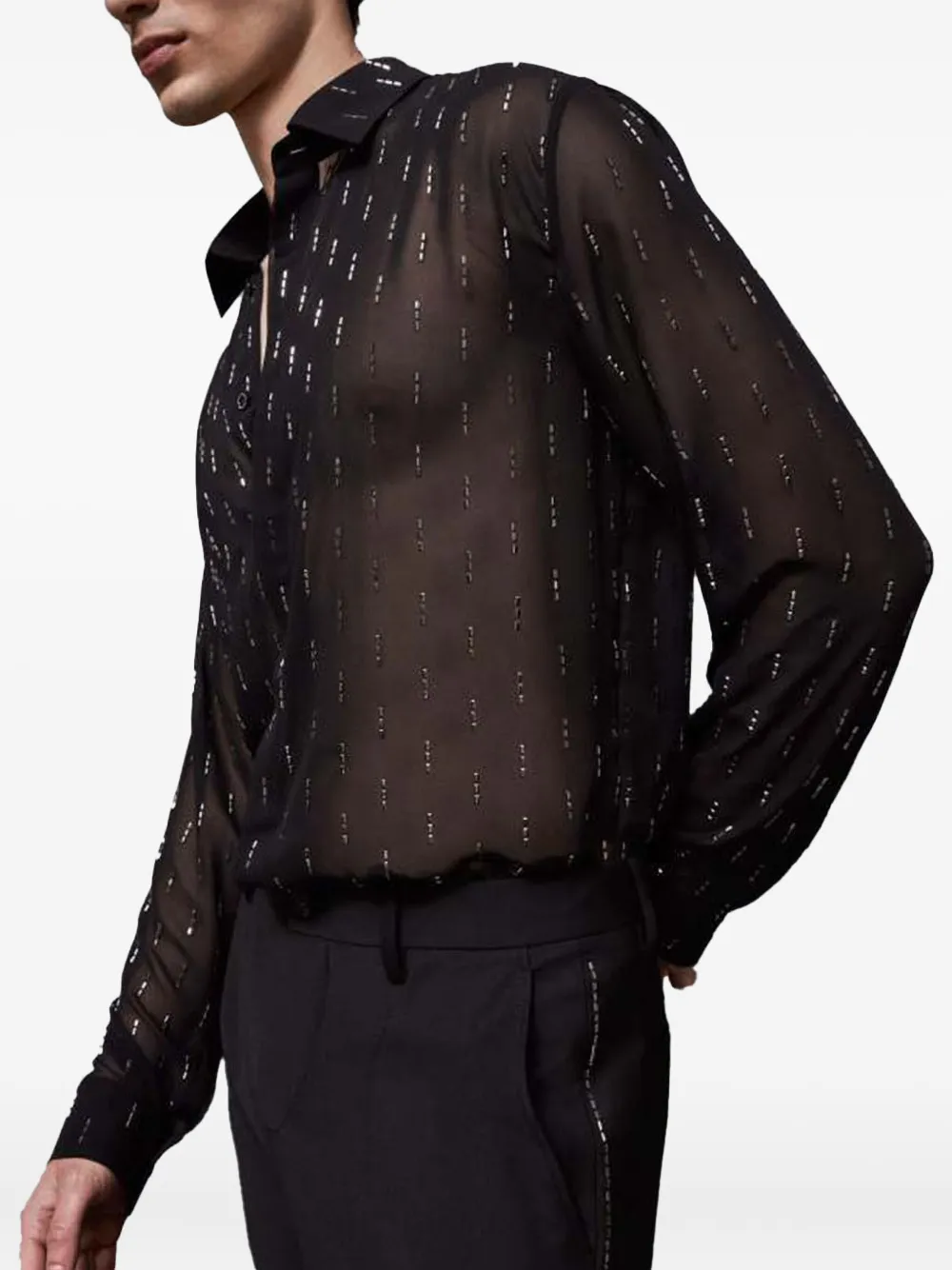 Patrizia Pepe sequins-embellishment shirt | Image 2