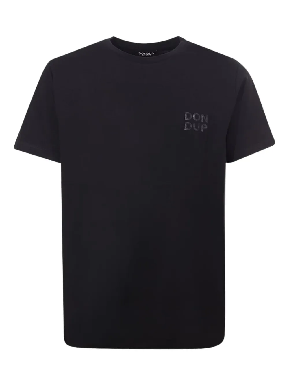 DONDUP T-shirt met logoprint Zwart