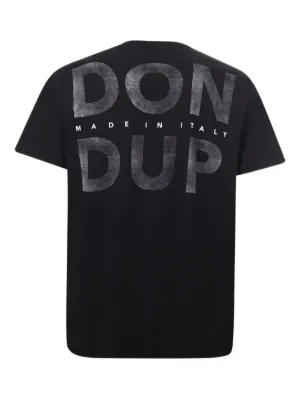 Tシャツ・カットソー DONDUP Men T Shirts US356JF0271UIS9999 Black Dondup T-Shirt - Black - Men | US198JF0271UHY9DU999 | thebs.com