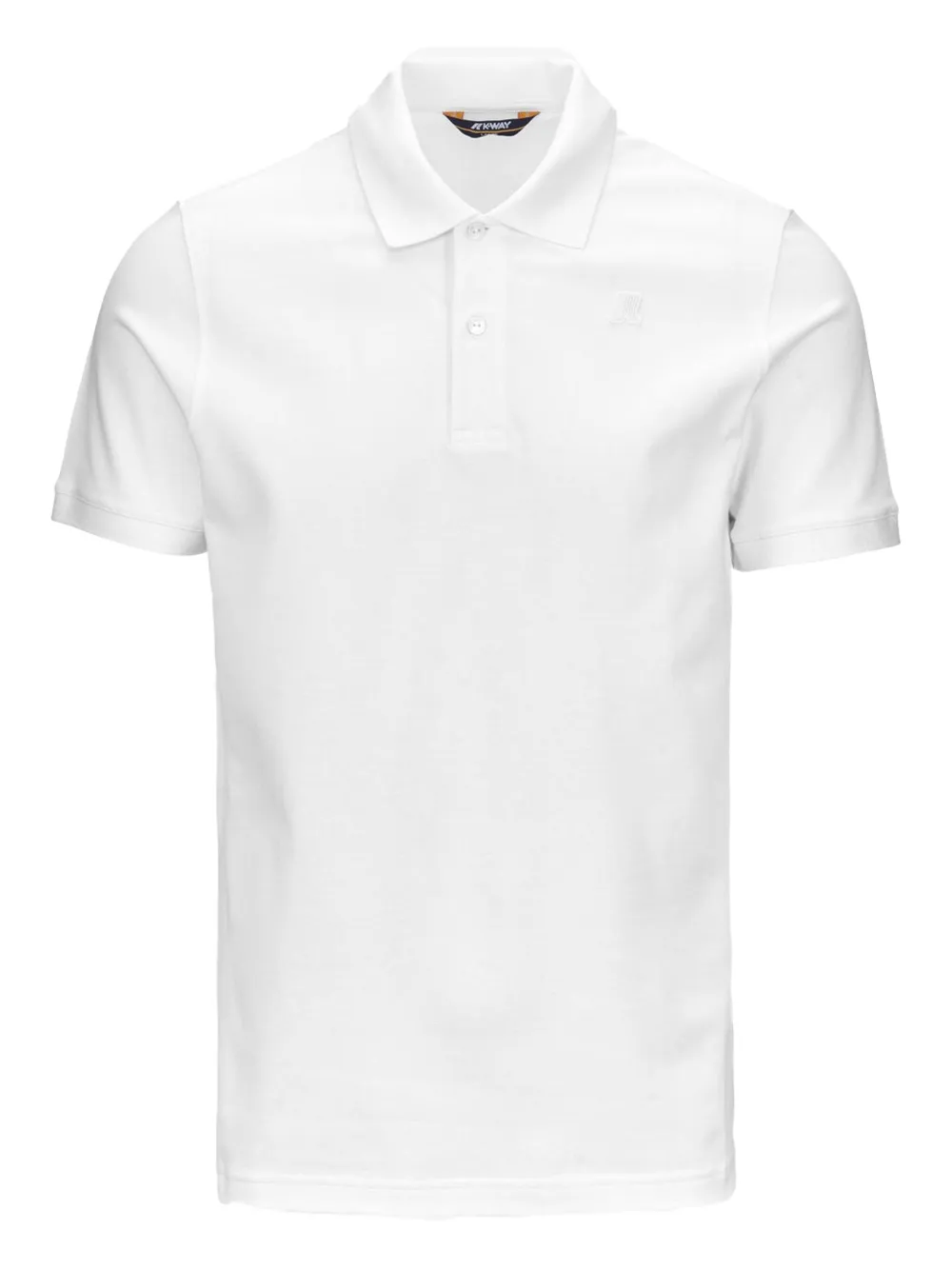 K-Way embroidered-logo polo shirt Wit