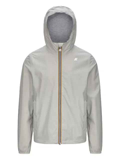 K-Way Jack logo-print hooded jacket