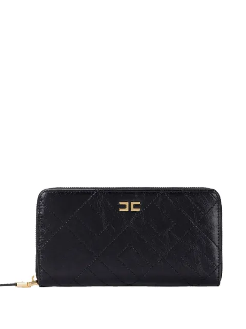 Elisabetta Franchi quilted zip-around wallet