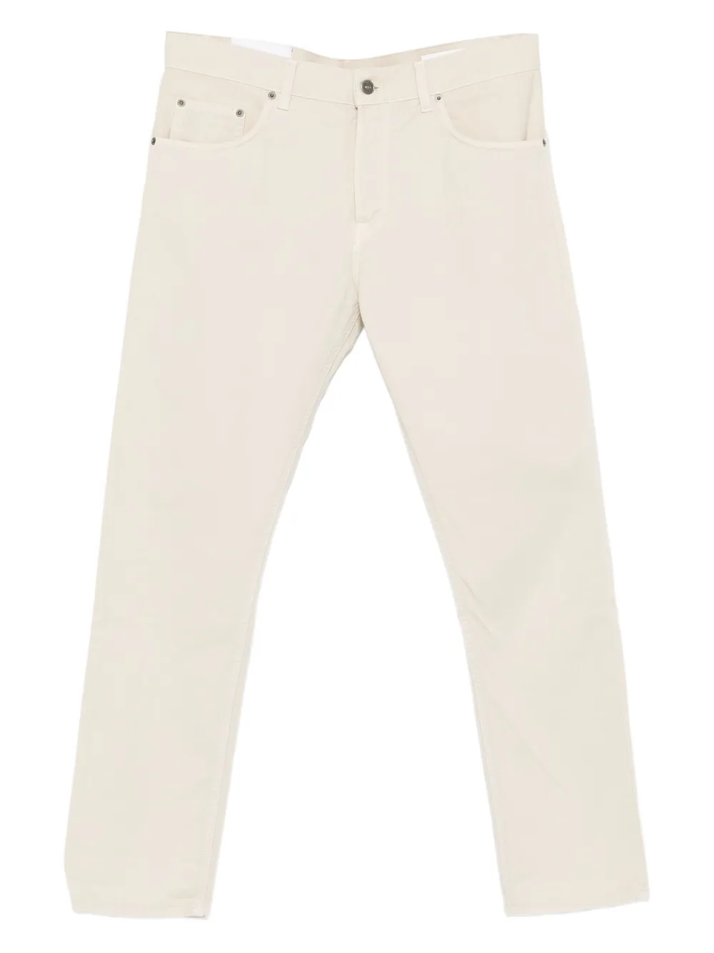 DONDUP Katoenen jeans met vijf zakken Beige