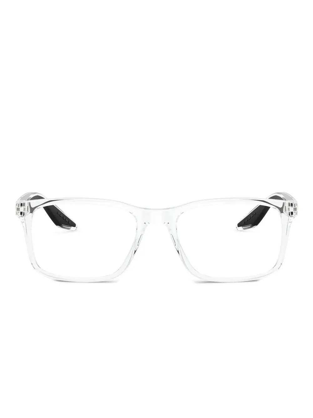Prada Linea Rossa rectangle-frame glasses | White | Image 1