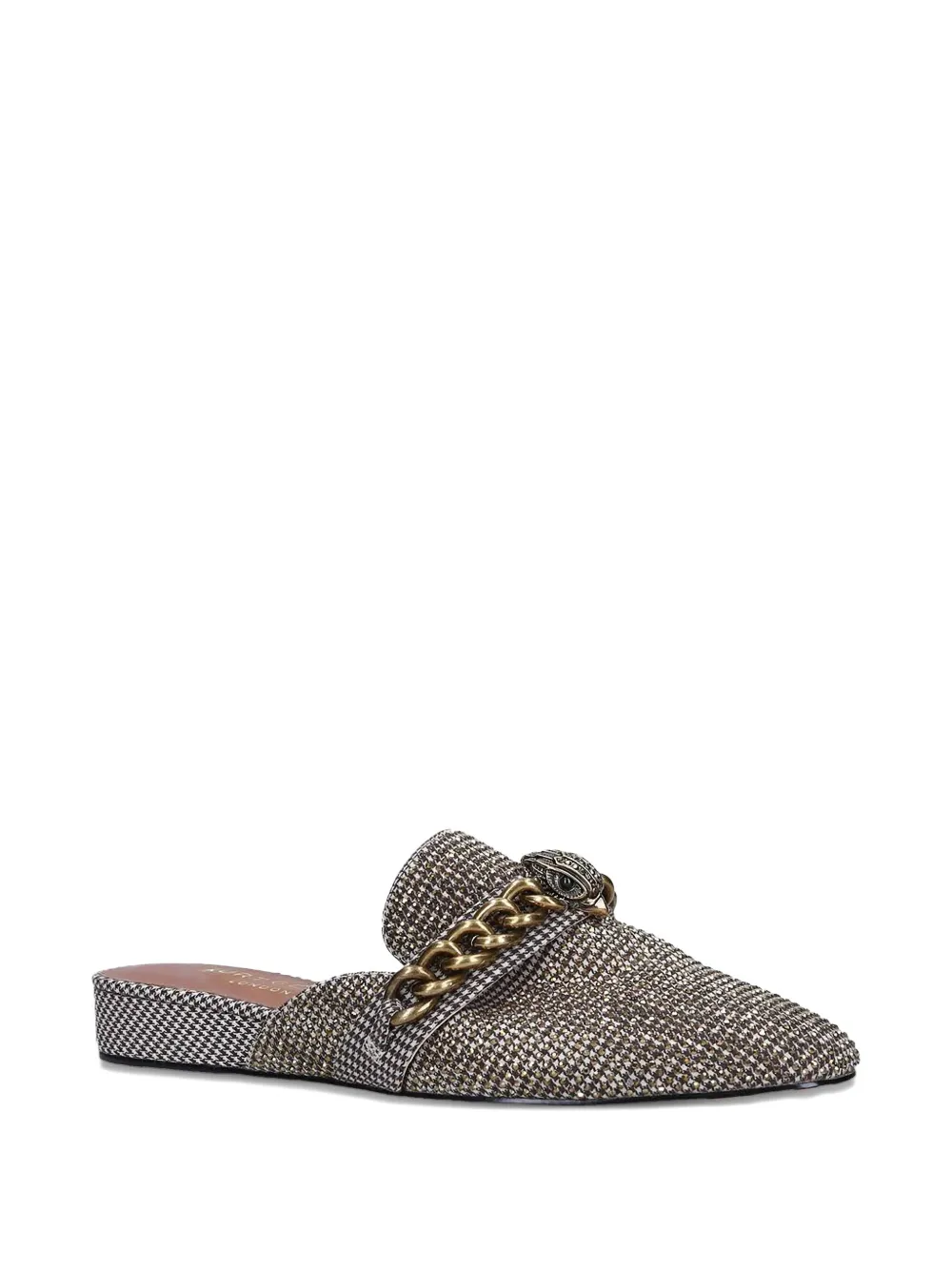 Kurt Geiger London Chelsea muiltjes verfraaid met kristallen Bruin