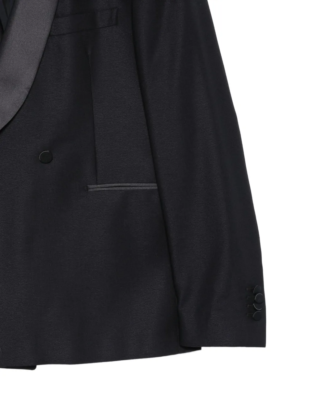 Tagliatore Blazer met dubbele rij knopen en sjaalrevers Blauw