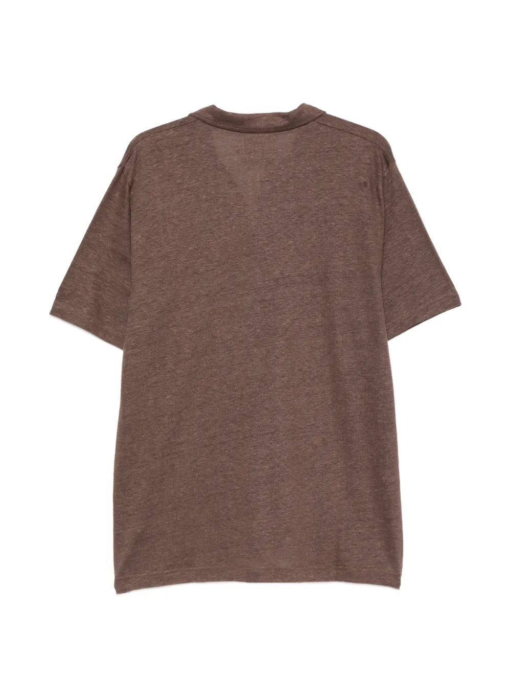 MC2 Saint Barth T-shirt met marmereffect Bruin