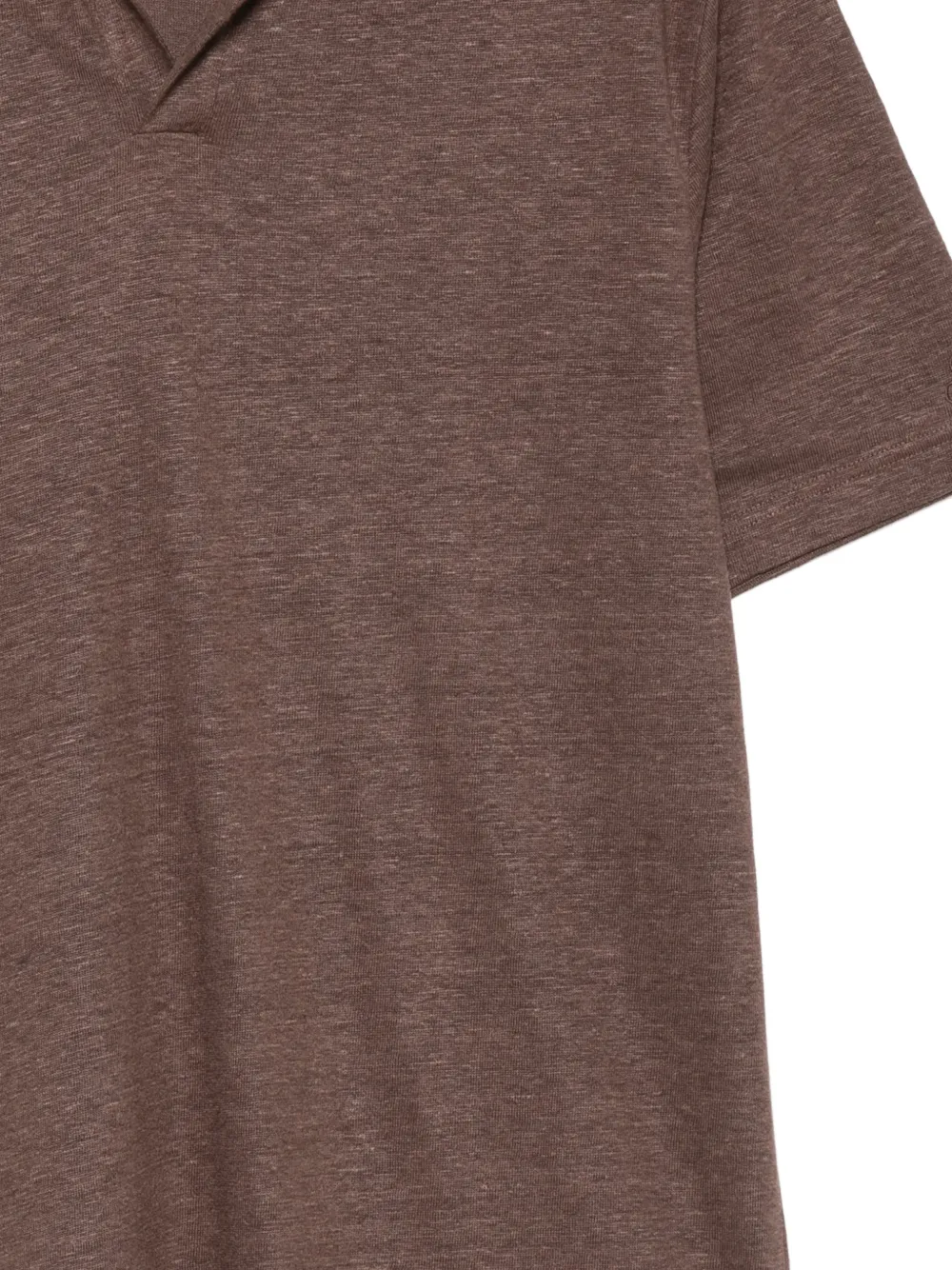 MC2 Saint Barth T-shirt met marmereffect Bruin