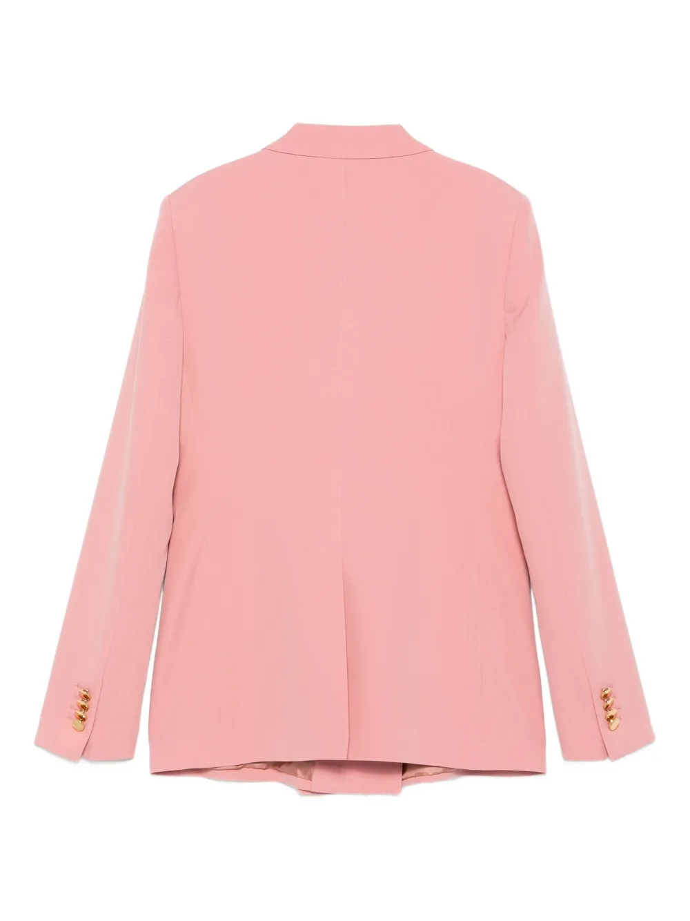 Tagliatore double-breasted gold-button dress Roze