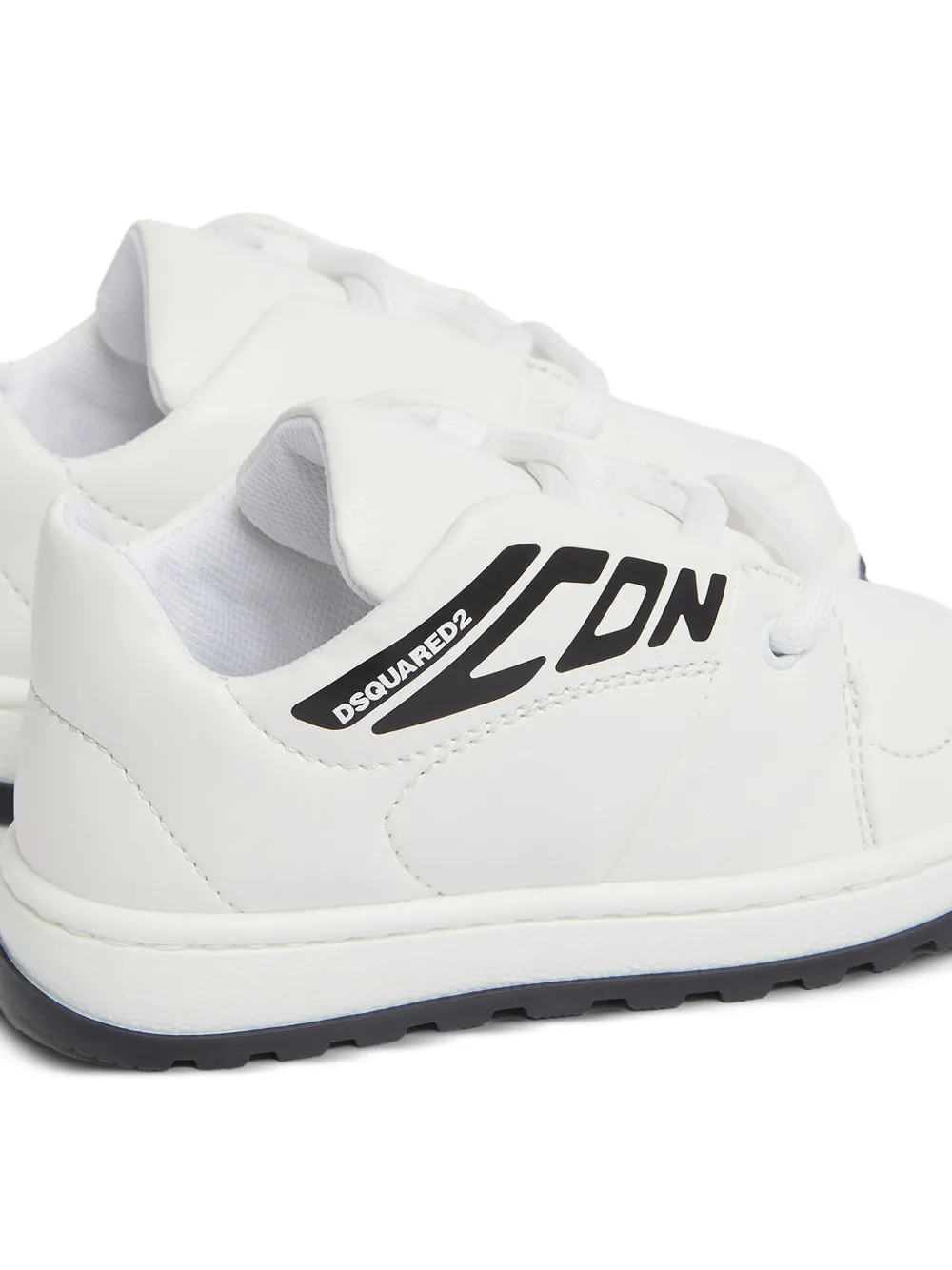DSQUARED2 KIDS Icon logo sneakers Wit