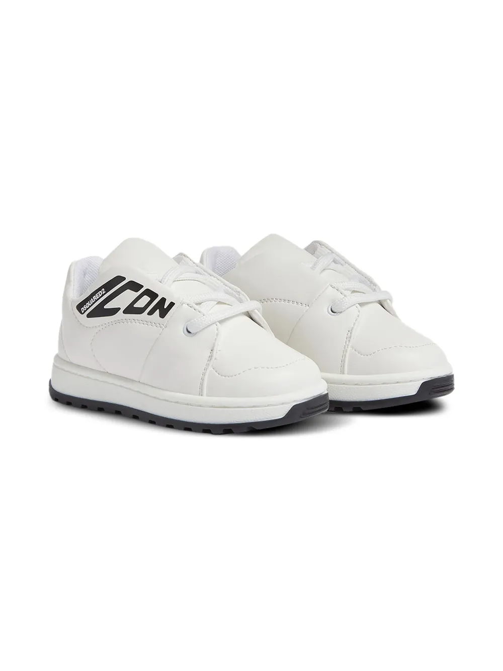 DSQUARED2 KIDS Icon logo sneakers Wit