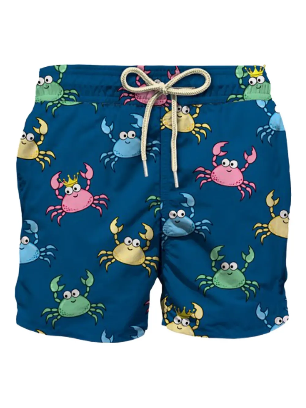 MC2 Saint Barth Kids プリント トランクス水着 - ブルー MC2 Saint Barth Kids プリント トランクス水着 - ブルー