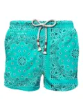 MC2 Saint Barth Kids Caprese swim shorts - Green