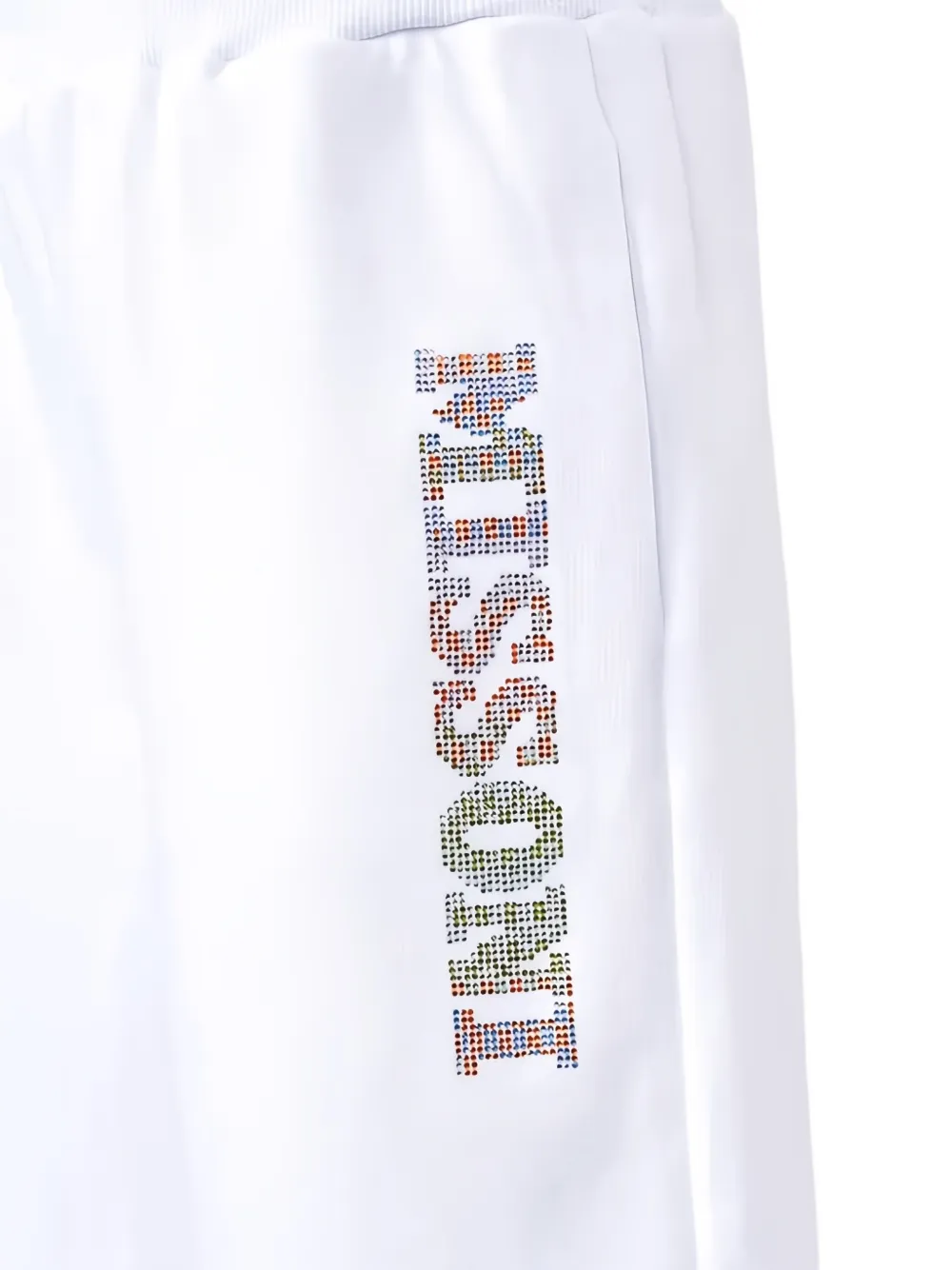 Missoni Kids Broek verfraaid met stras Wit