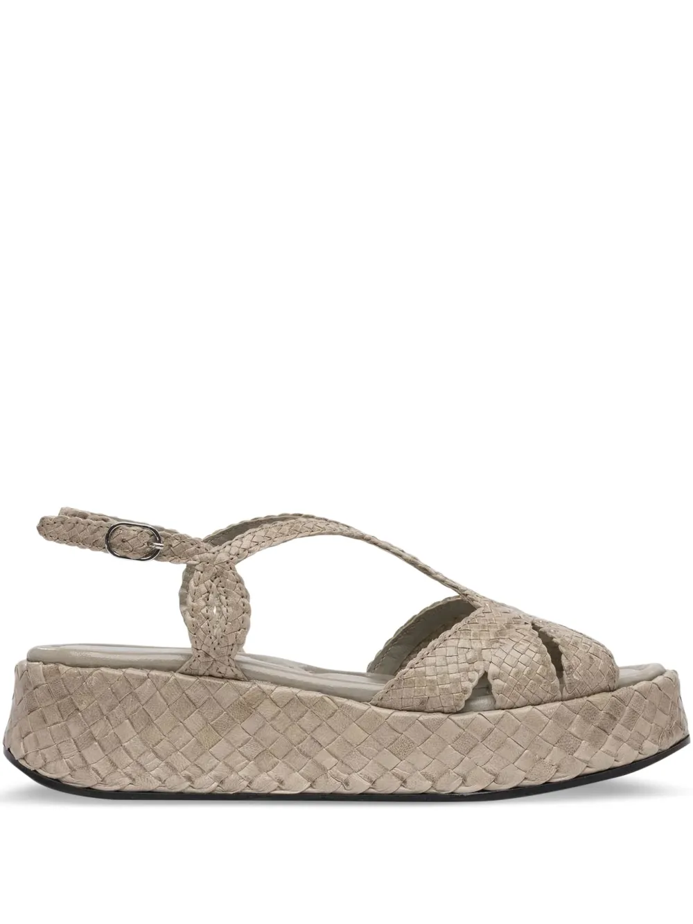 Toni Pons interwoven platform sandals | Grey | Image 1
