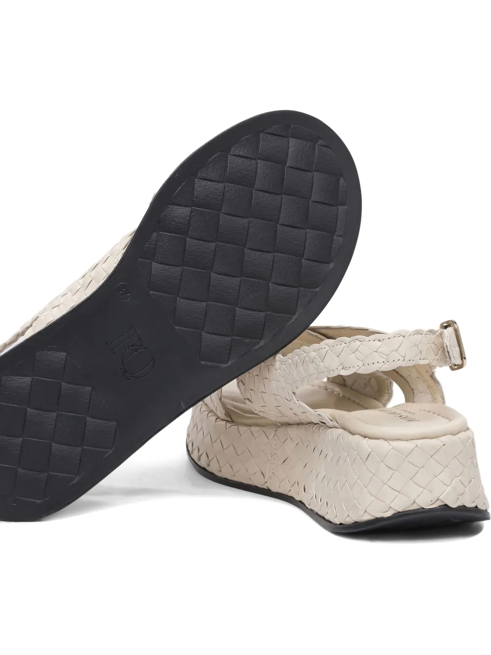 Toni Pons Sandalen met plateauzool Beige