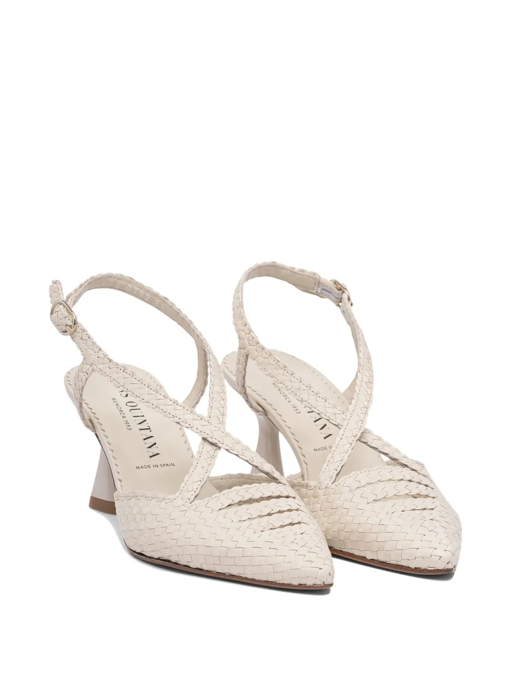 Toni Pons Moritz woven leather ankle-strap pumps | Heeled Pumps | Image 2