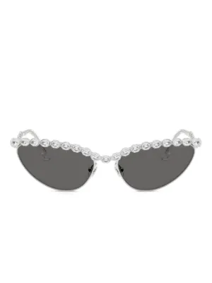 Swarovski Eyewear crystal-embellished cat-eye Frame Sunglasses