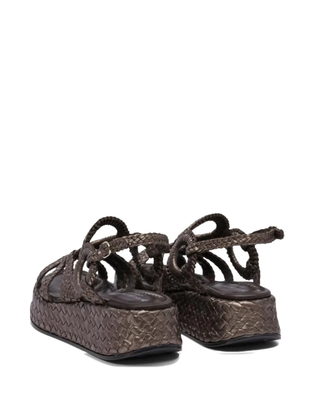 Toni Pons braided ring-detail sandals Brown