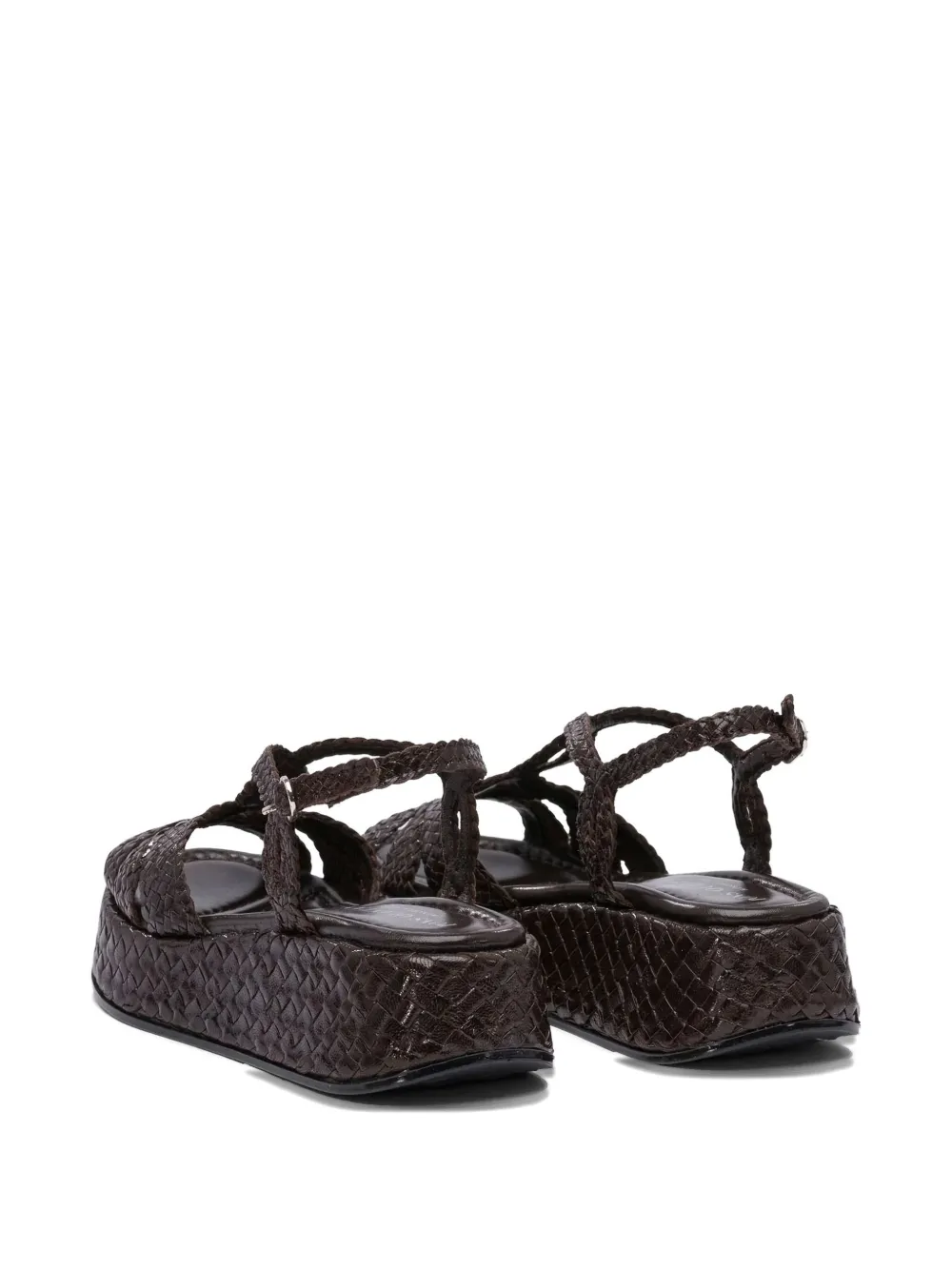 Toni Pons Sandalen met plateauzool Bruin